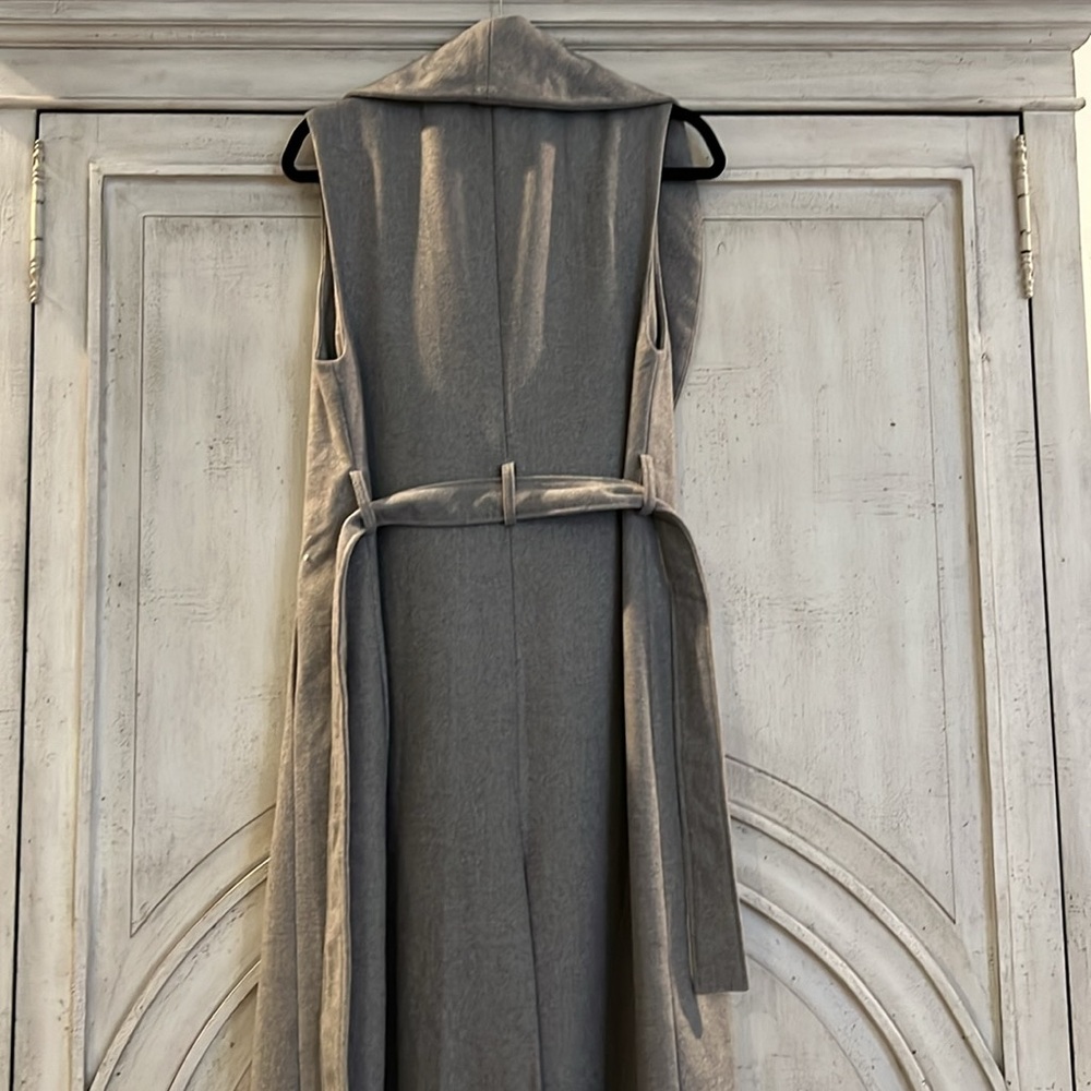 NWOT. FATE - Long Vest - Belted. Gorgeous! NWOT - Picture 7 of 9